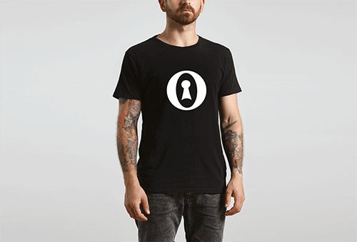 How to Make white on black Logo Designs