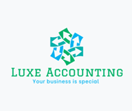 accounting logo arrows in flower format