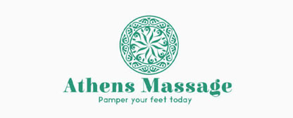 spa and massage logo with mandala around motif