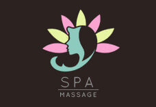 silhoutte logo of woman with flower on head