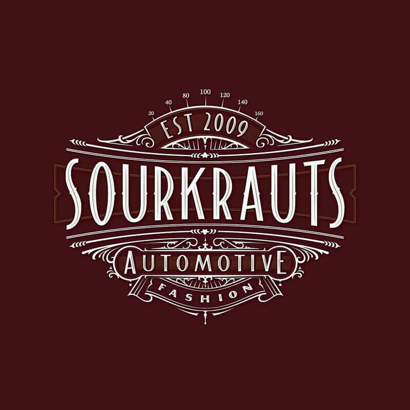 Hand Lettering Sourkrauts Logo 