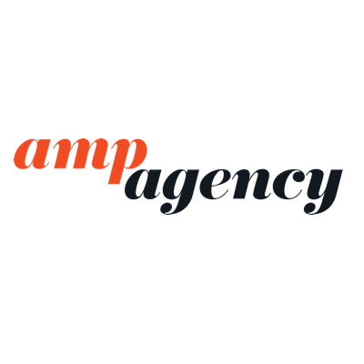 amp advertising agency logo