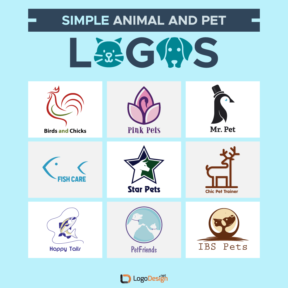 Simple Animal and Pet Logos