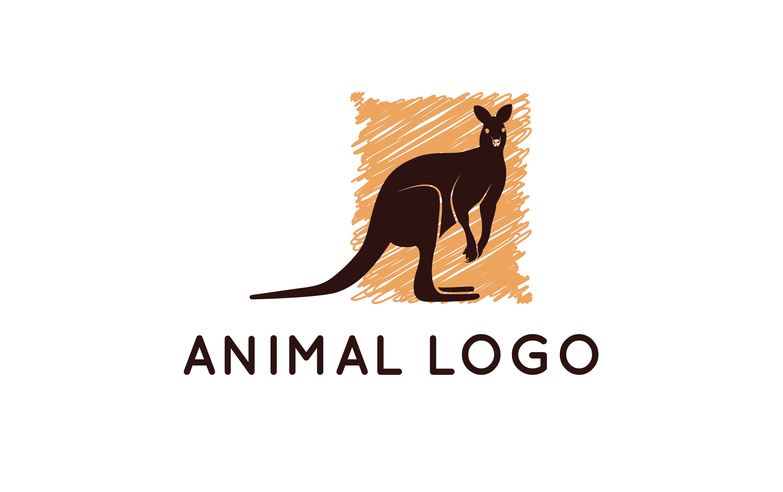 Animal Logo - Kangaroo