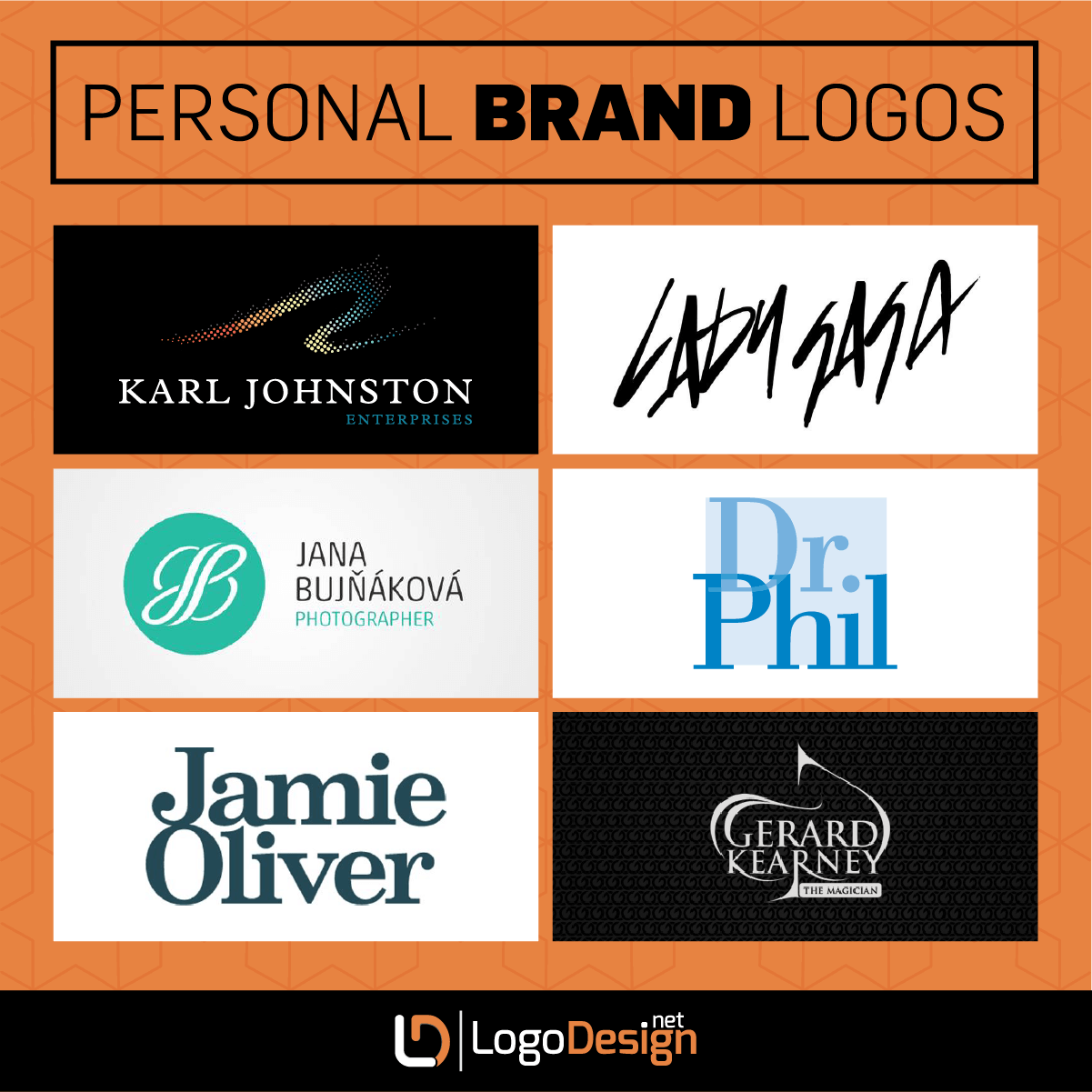 personal brand logos