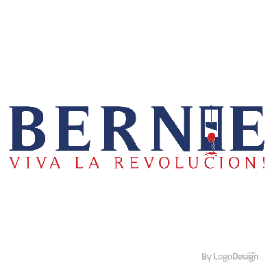 Bernie political logo 2020 Viva la revolucion 