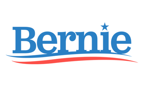 Bernie Sanders political logo 2020 