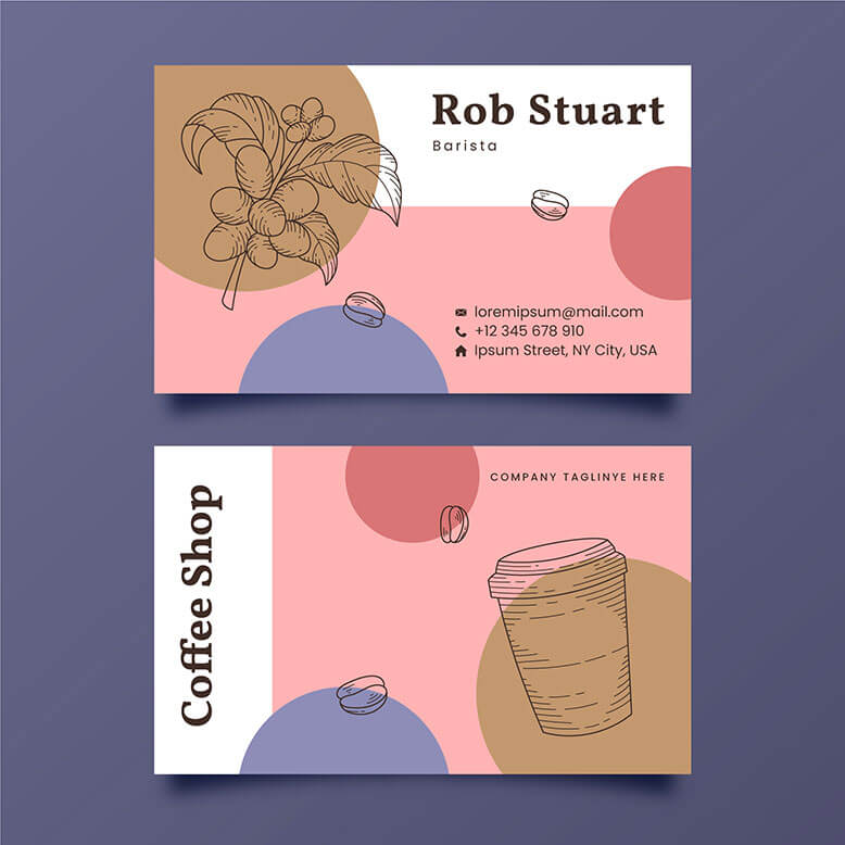 Card Design - Coffee Shop