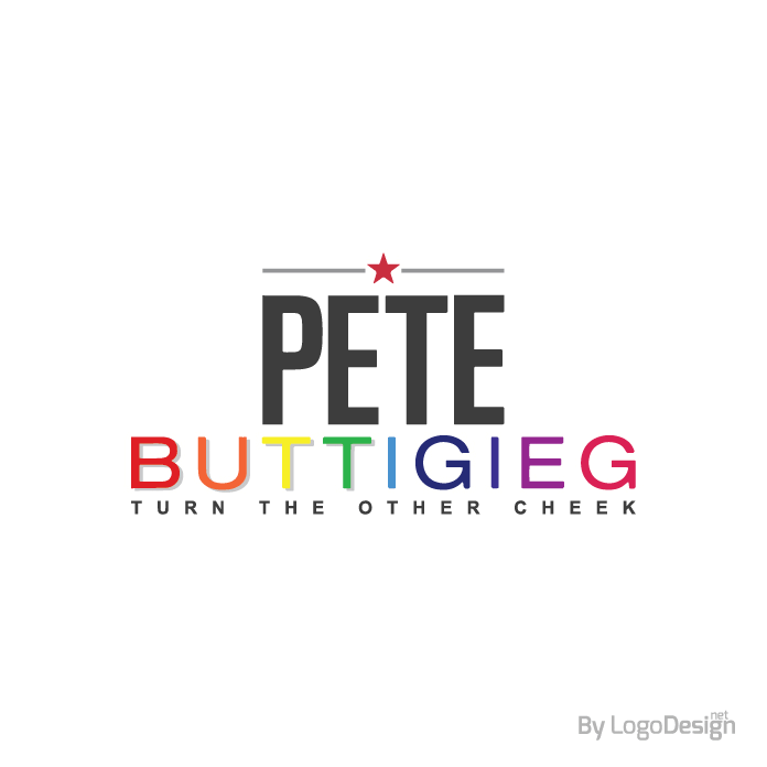 Pete Buttigieg political logo 2020 gay