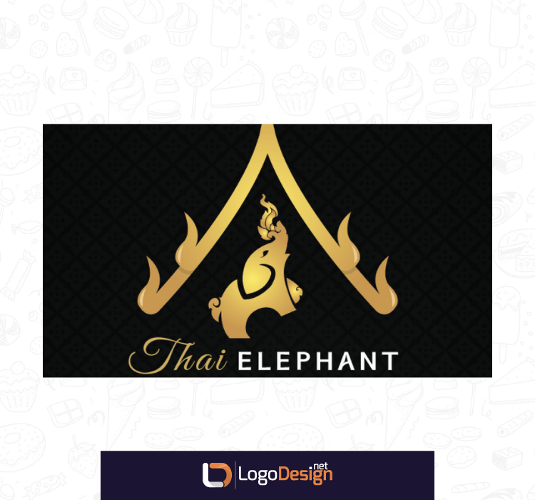 Restaurent Logo - Thai Elephant
