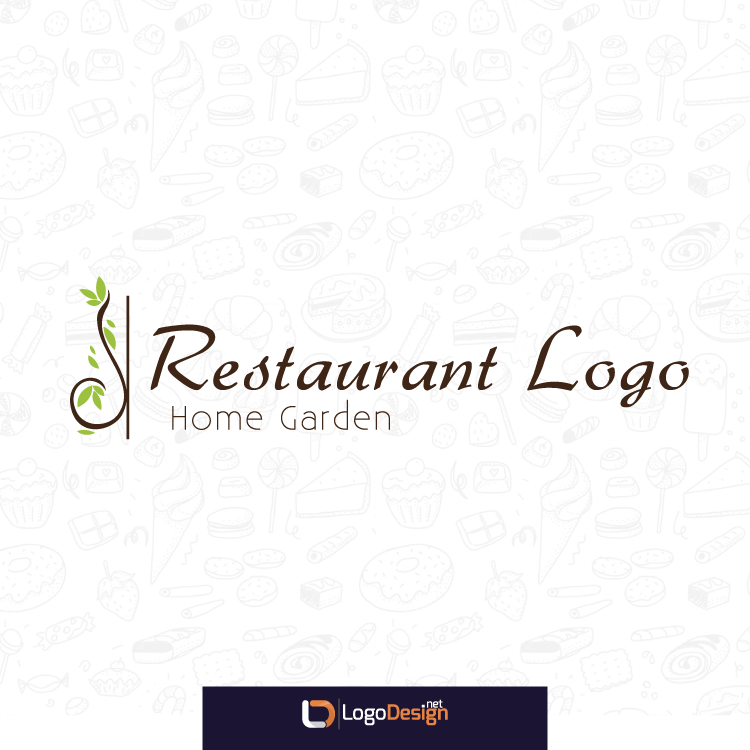 Restaurent Logo - Home Garden