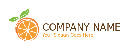 abstract line oranges