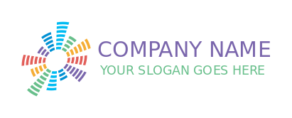 music logo template abstract music synthesizer bars