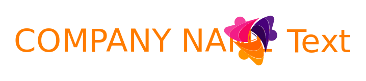 marketing logo abstract people forming triangle