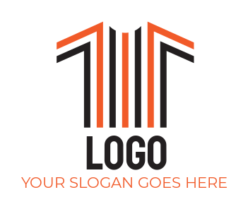 apparel logo template abstract shirt