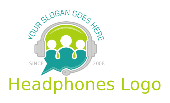Free Headphones Logos Headphones Logo Designs Logodesign Net