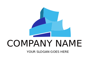 abstract Walt Disney Concert Hall