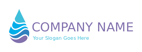 generate a cleaning logo of abstract water drop