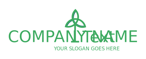 agriculture logo abstract windmill