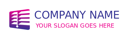 make an investment logo abstract windows blinds