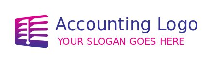 make an investment logo abstract windows blinds