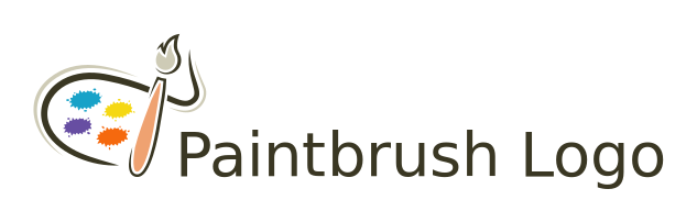 Paintbrush Face Logo