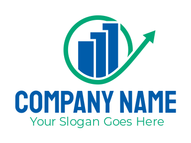 Line Graph Logo Gla Create Your Own Line Graph Logo | LogoDesign.Net