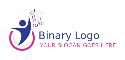 Best Binary Logos | Binary Logo Generator | LogoDesign.net