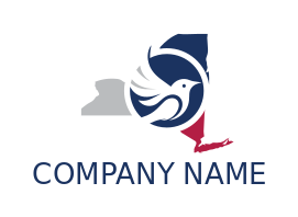 bird in New York map