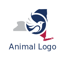 bird in New York map