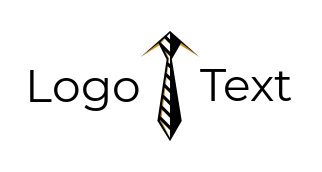 recruitment logo maker black tie