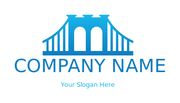 Brooklyn Bridge in blue