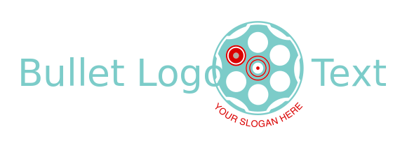 games logo bullet in a revolver slots