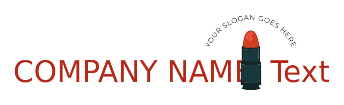 games logo online bullet in lipstick shape