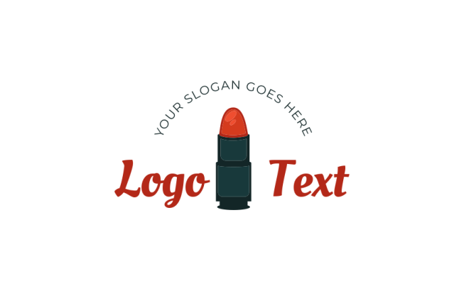 games logo online bullet in lipstick shape
