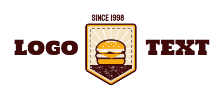 Beach Burger Logo Design by Gregory Grigoriou on Dribbble