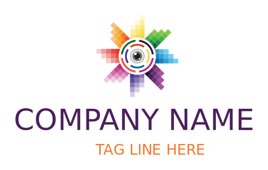 camera lens with digital pixels 