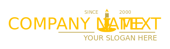 home improvement logo candle holder