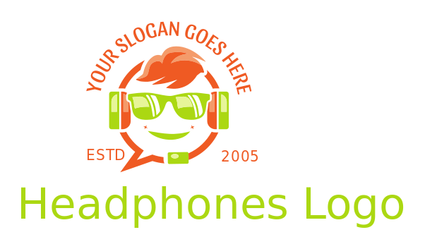 Free Headphones Logos Headphones Logo Designs Logodesign Net