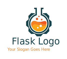 Remarkable Flask Logos | Design Your Own Flask Logo | LogoDesign.net