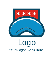 Chicago Cloud Gate stars in red shape