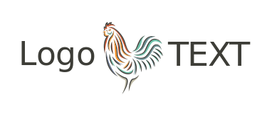 restaurant logo icon line art chicken