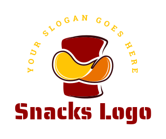 Logo Snack Pdf Snack Logo Design Template