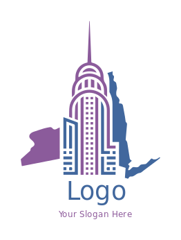 Chrysler Building in New York map