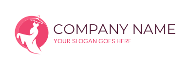 apparel logo maker dress on hanger