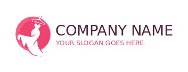 apparel logo maker dress on hanger