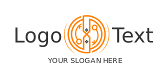 property logo icon circle line with keys