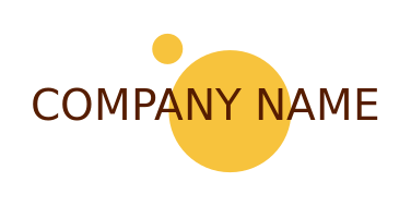 text logo online modern in circle