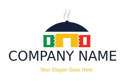 colorful Griffith Observatory as cloche