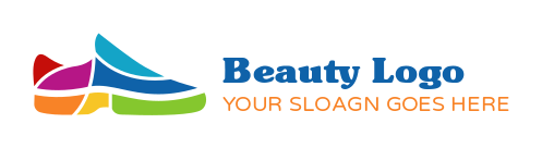shoe store logo image colorful loafer